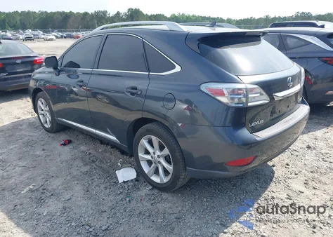 2010 Lexus Rx 350 from USA, damaged, VIN 2T2ZK1BA5AC036802